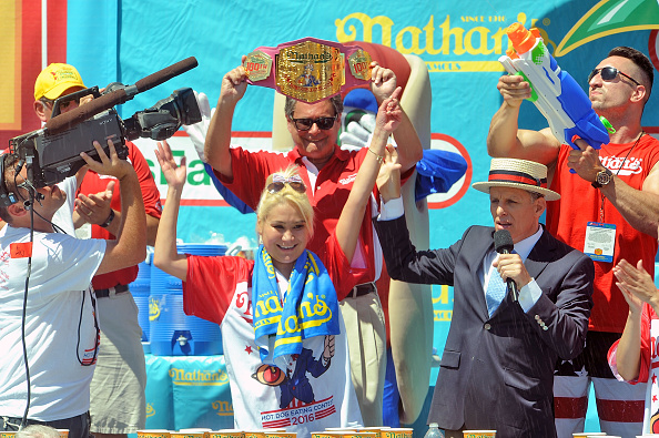 Reigning champion Miki Sudo reclaims her title at Nathan's annual competition.