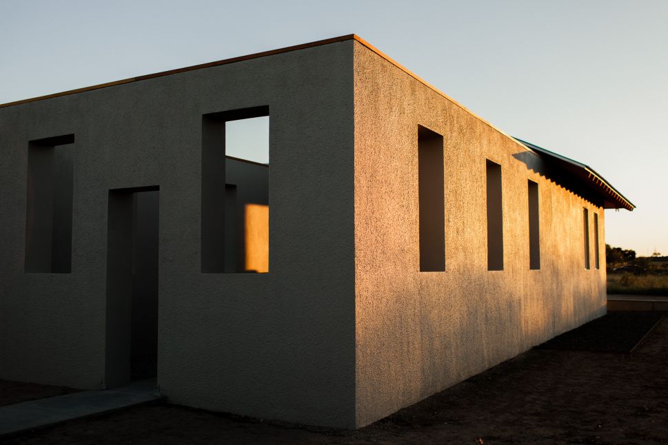 Robert Irwin's 10,000 sq ft installation in Marfa, Texas