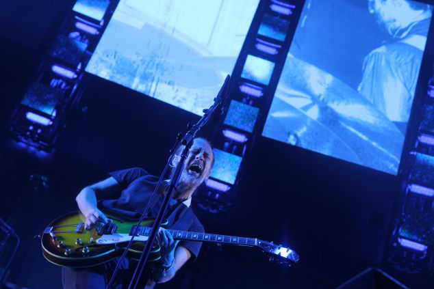 Thom Yorke of Radiohead , Madison Square Garden, 07/26/16