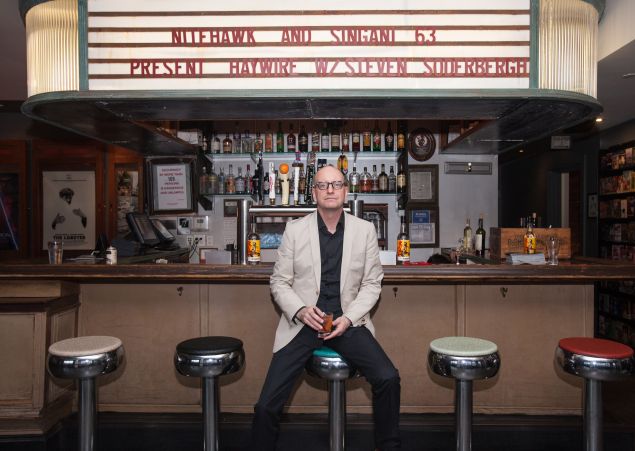 Steven Soderbergh was one of three Best Directors to stop by Nitehawk in mid-July. He gave a Q and A after a screening of his 2011 action film "Haywire."