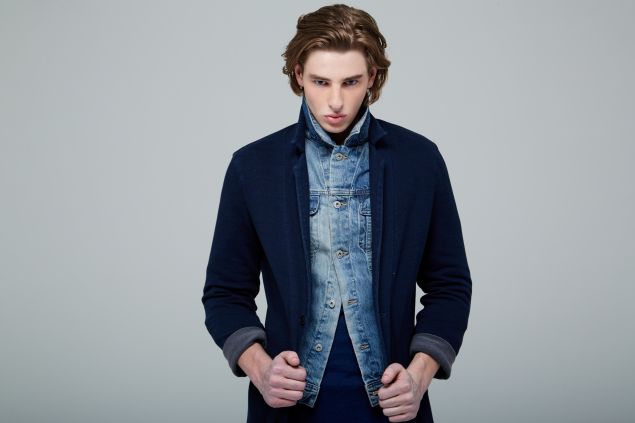A look from the Indigo Capsule Collection