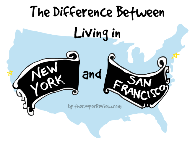 New York City vs. San Francisco