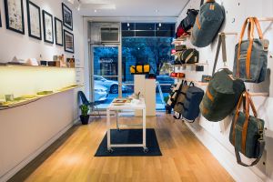 The store's first location is nestled in the heart of Soho.