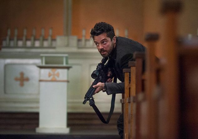 Dominic Cooper as Jesse Custer. 