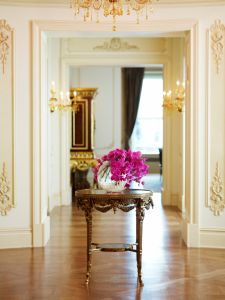 A suite at the Plaza.