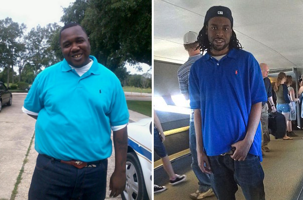 Alton Sterling (left) and Philando Castile (right).