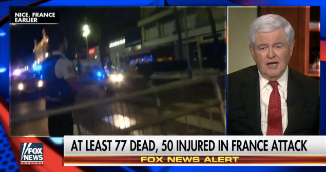 Newt Gingrich: 'Deport every Muslim who believes in Sharia.'