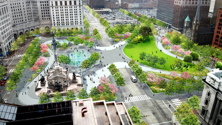 The park was designed by the same team as New York's High Line.