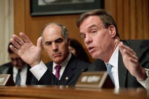 Sen. Mark Warner, during a committee hearing.