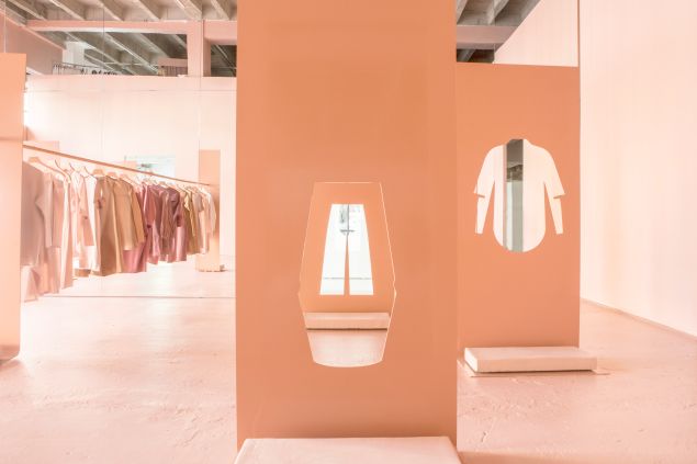 Inside the COS store in Los Angeles