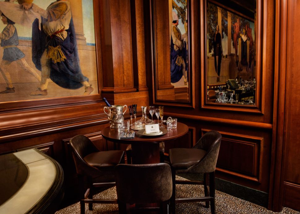 Table 55 at The King Cole Bar
