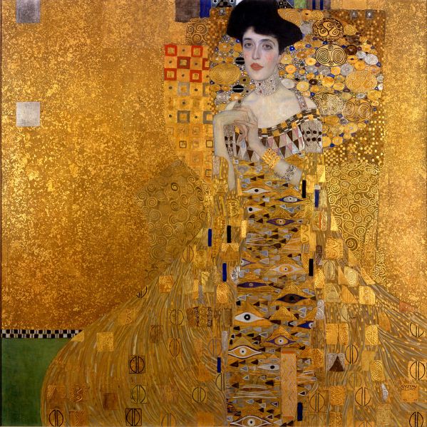 Adele Bloch-Bauer I by Gustav Klimt.