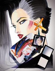 Fashion Illustration of Antonio Lopez.