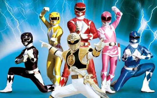 Before you go on stage, strike your best Power Ranger stance.
