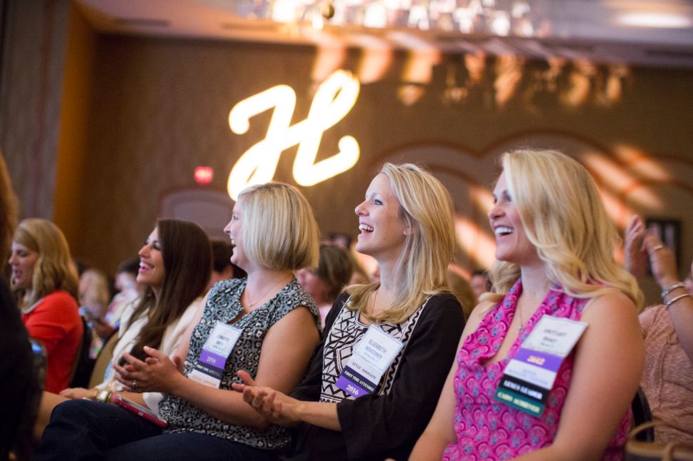 J. Hilburn stylists attend the brand's 2016 conference