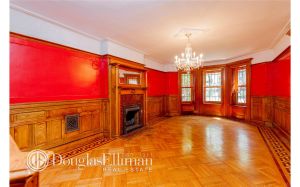 Despite the inlaid hardwood floors and mantlepieces, no one has snatched the place up just yet.