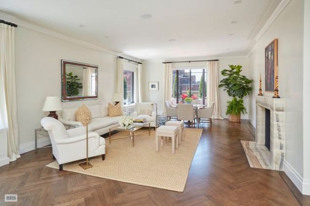 The prewar condo recently went through a two-year renovation.