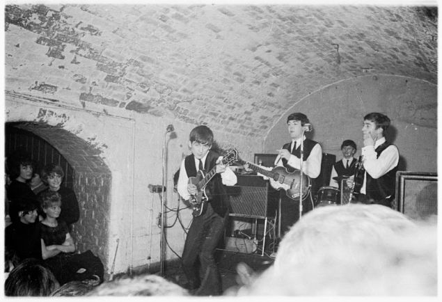 The Beatles playing The Cavern.