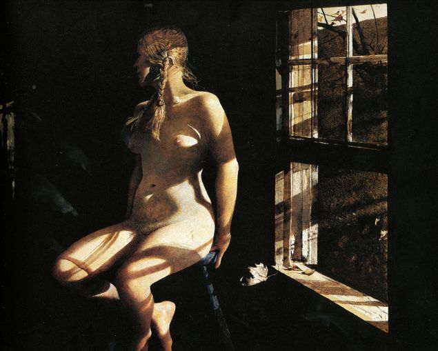 "Helga" by Andrew Wyeth.