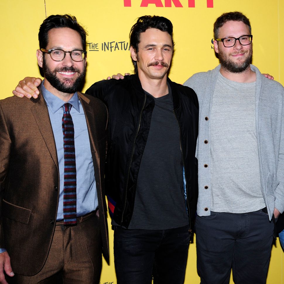 Paul Rudd, James Franco, Seth Rogen