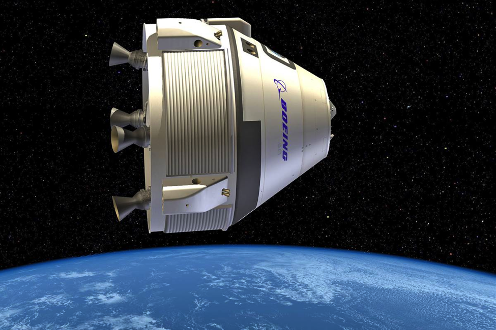 Illustration of the Boeing CST-100 Starliner 