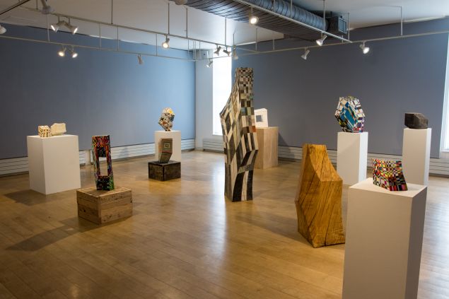 Clark Derbes exhibition at the BCA Center.
