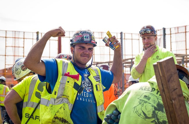 Construction work surprisingly isn't number one.