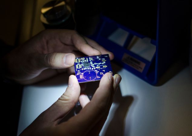 Part of the Cozy's control board.