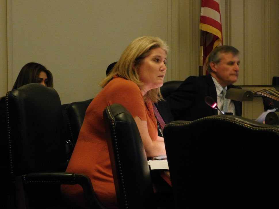 Assemblywoman Holly Schepisi of Bergen County.