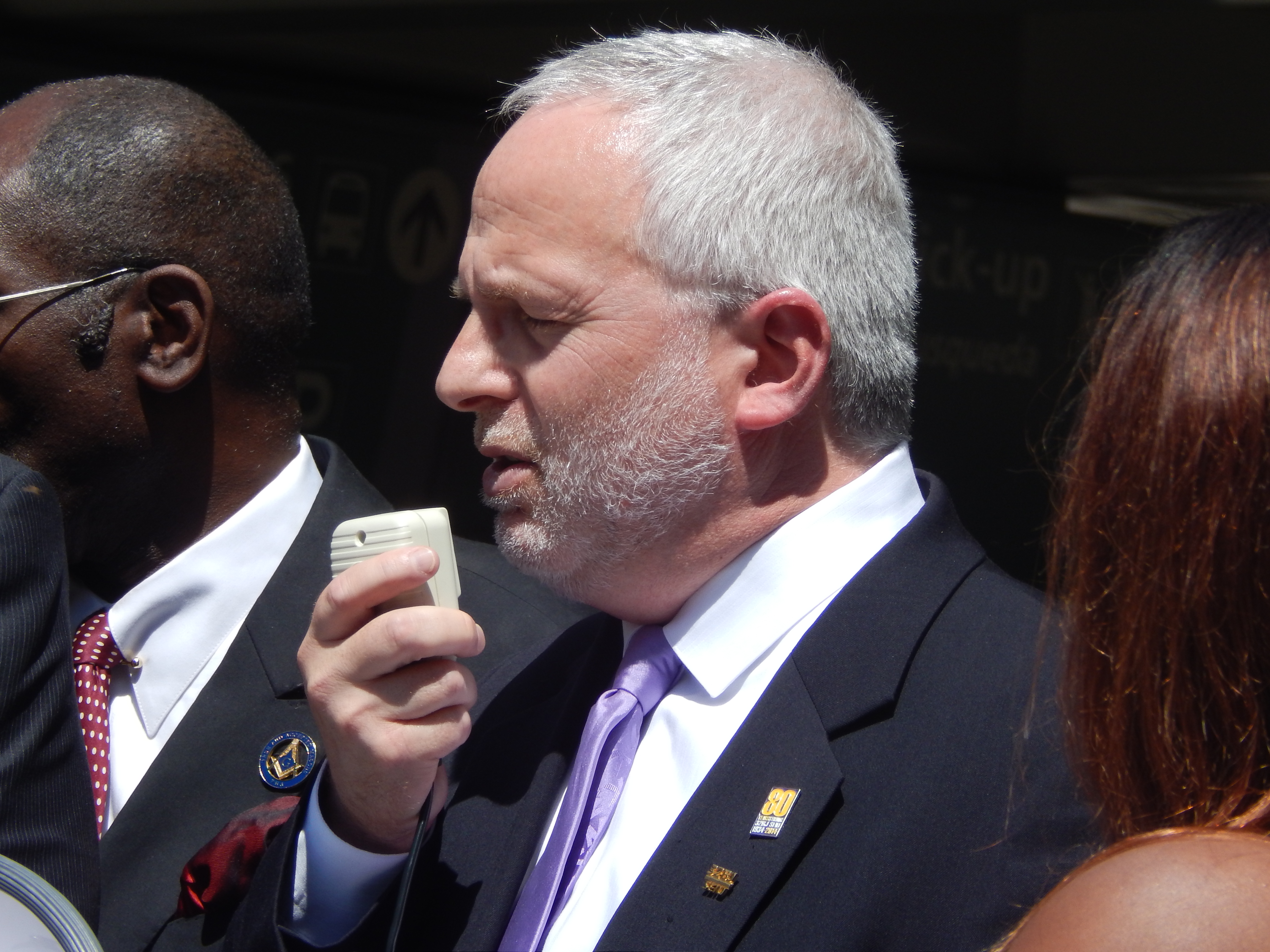 32BJ NJ Director Kevin Brown.