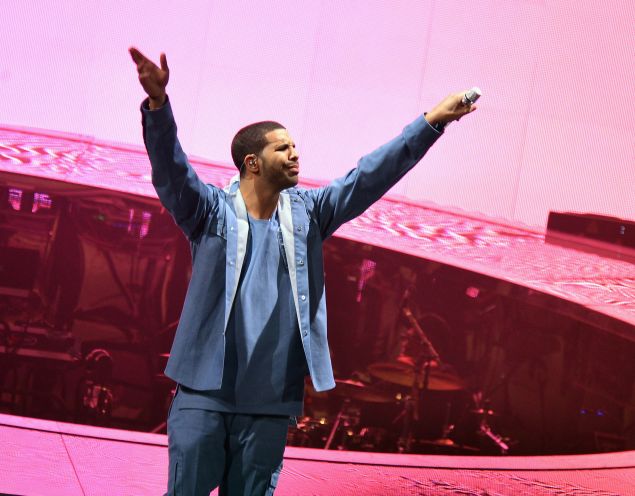 Drake performs at Barclays Center in Brooklyn.