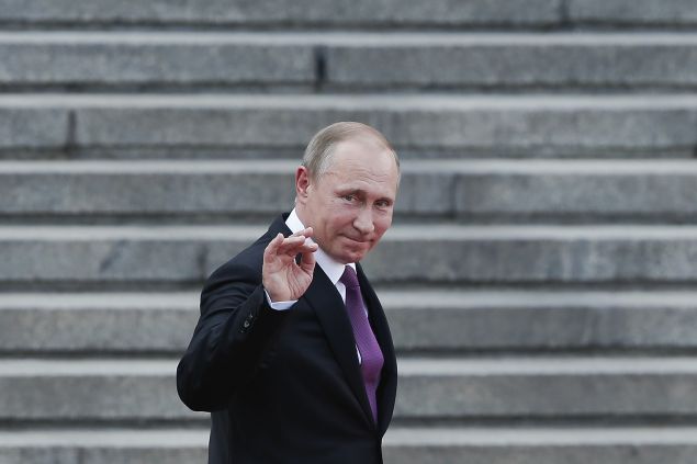 Russian President Vladimir Putin.