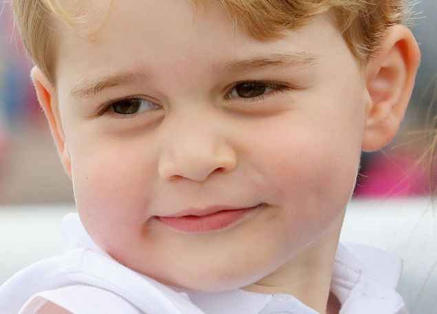 Imagine Prince George in a tiny fascinator.