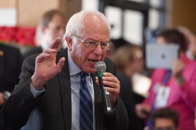 Sen. Bernie Sanders.