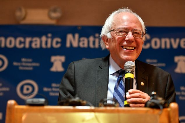 Senator Bernie Sanders .