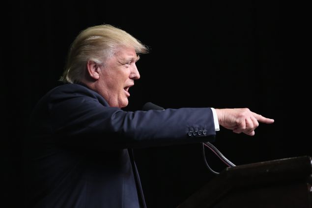 Republican presidential candidate Donald Trump.