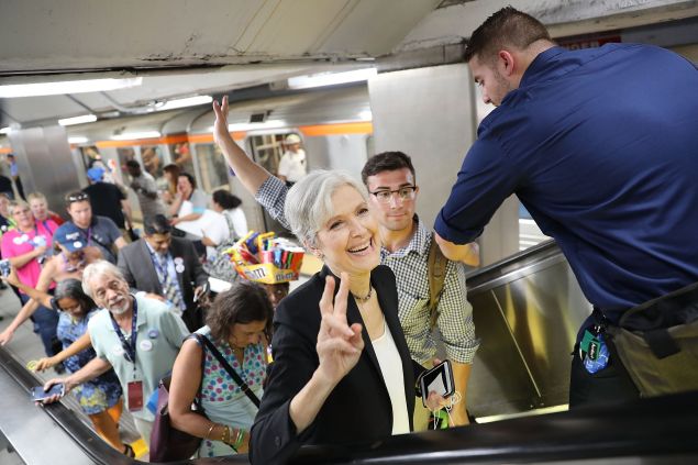 Green Party candidate Jill Stein.