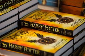 Accio book! Copies of 'Cursed Child' flew off the shelves Saturday night.
