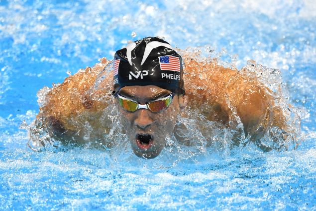 Michael Phelps the video game.
