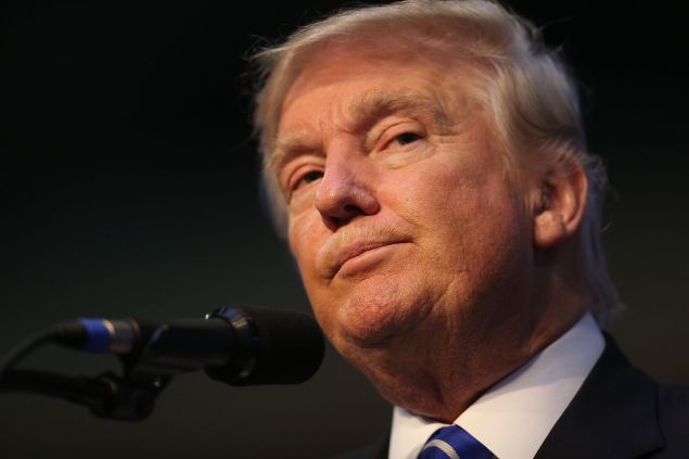 Republican presidential nominee Donald Trump.