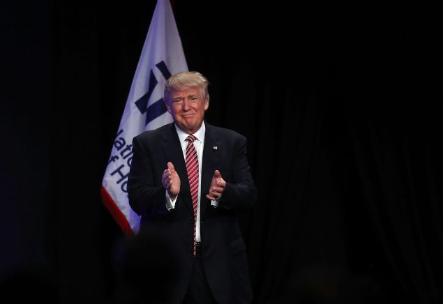 Republican presidential nominee Donald Trump.