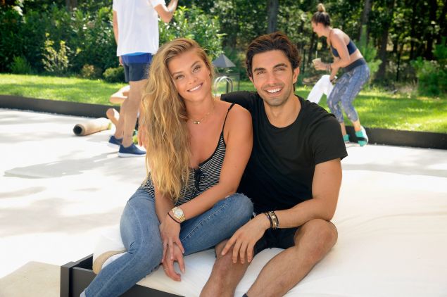 Nina Agdal with Akin Akman