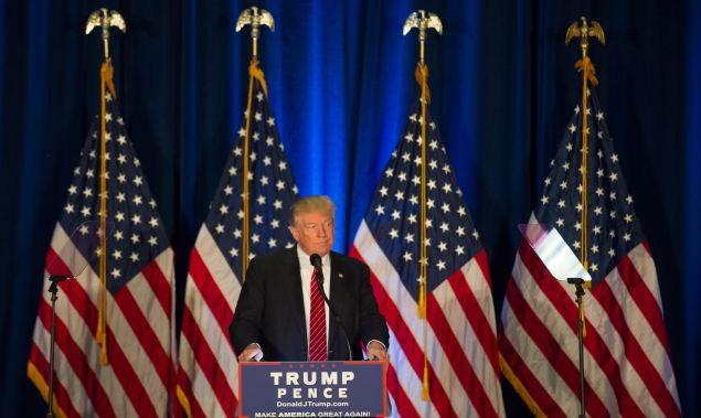 Republican candidate for President Donald Trump.