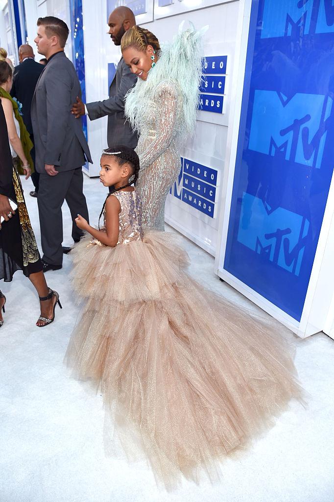 Blue Ivy on the red carpet.