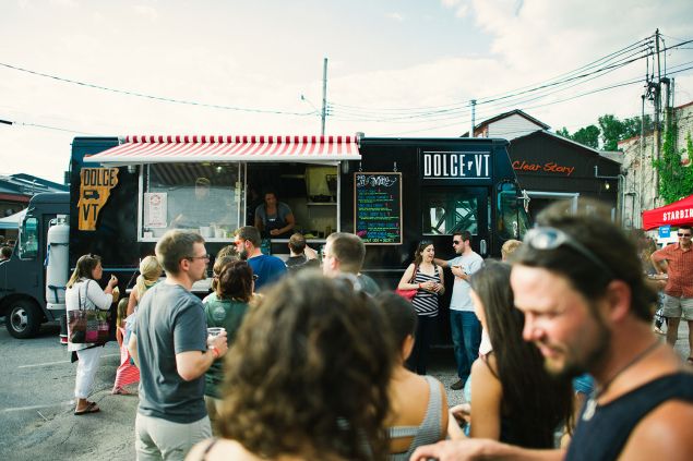 You can order the freshest food on wheels at the Truck Stop, essentially Burlington's Smorgasburg.