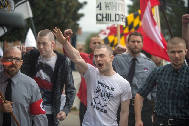 Daniel Radcliffe stars as Nate Foster in Imperium.