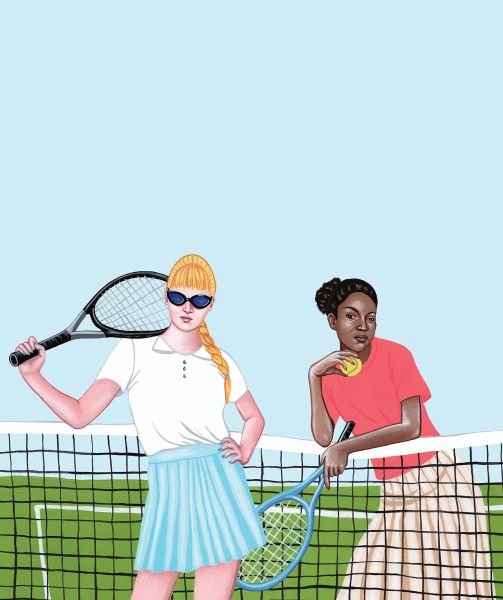 This is how you do tennis chic