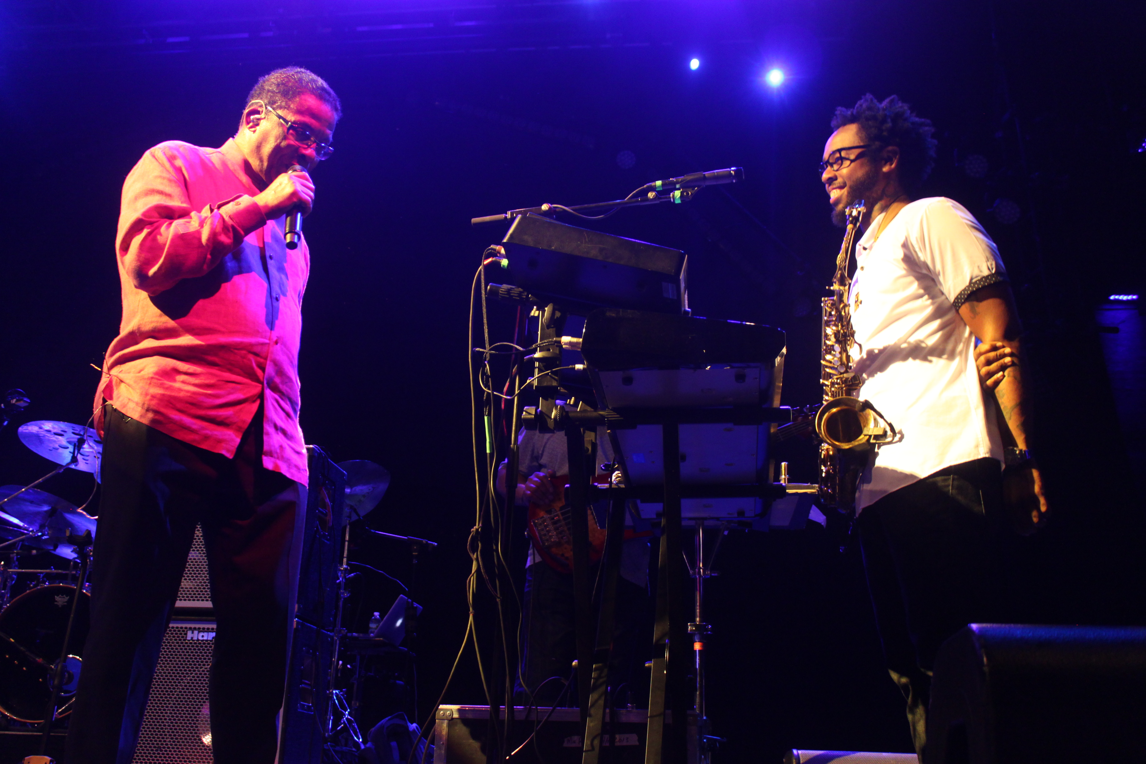 Herbie Hancock and Terrace Martin at BRIC Celebrate Brooklyn! Festival on Aug 11, 2016