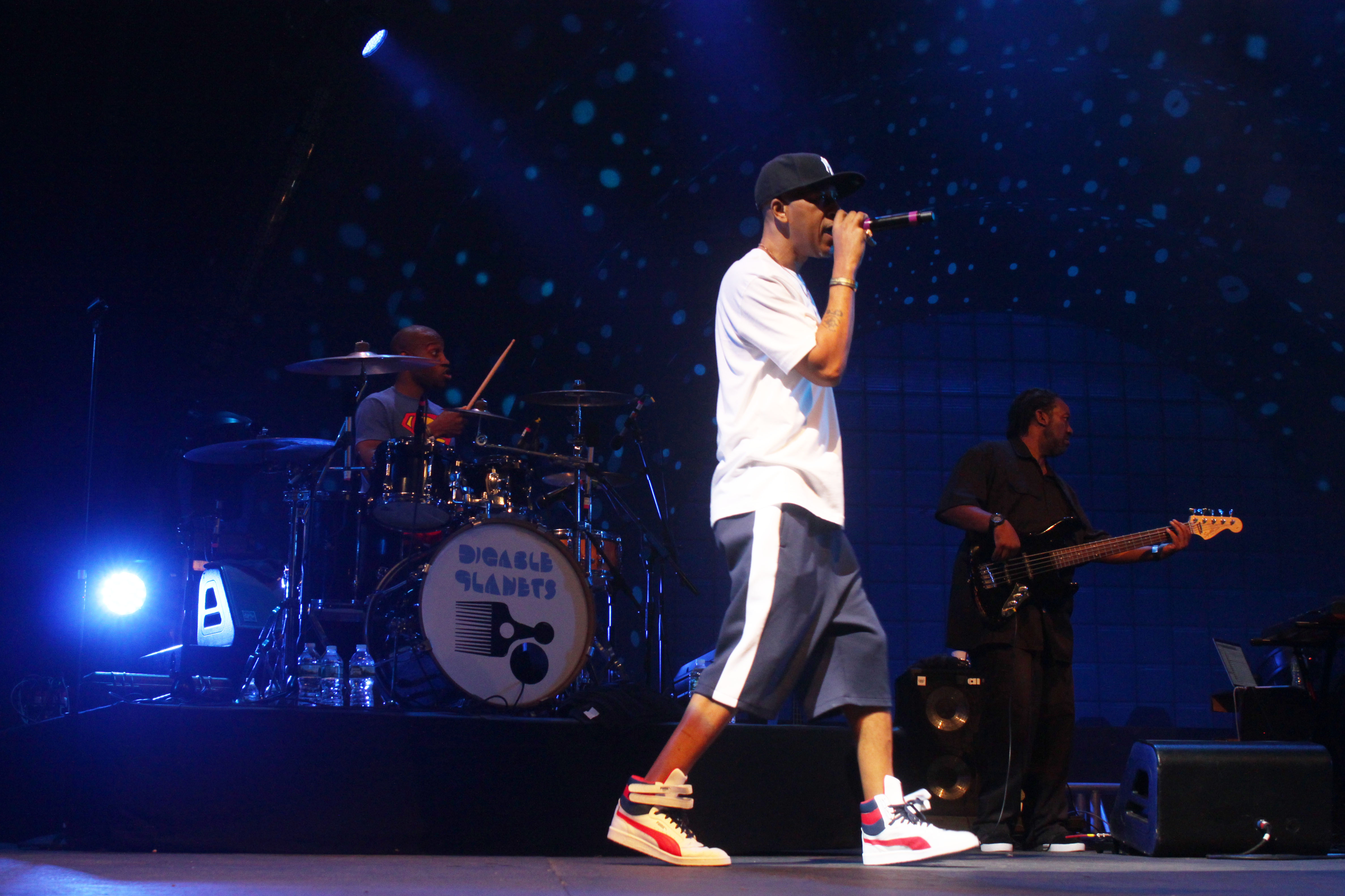 Craig "Doodlebug" Irving of Digable Planets at BRIC's Celebrate Brooklyn Festival on July 30, 2016