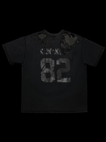 Black on black in homage to Rei Kawakubo